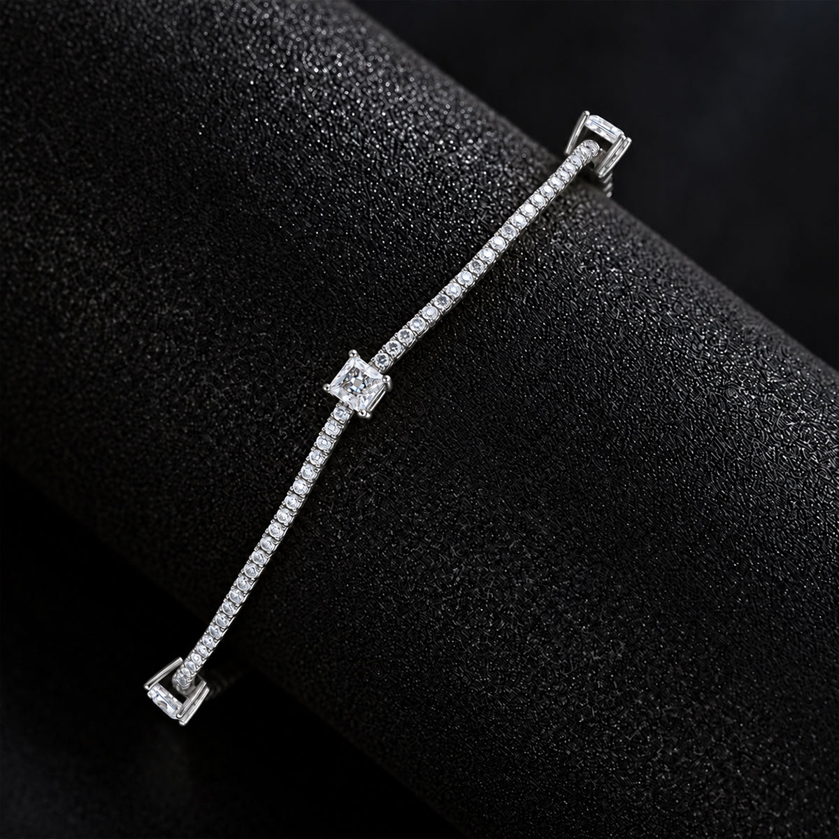 18K White Gold Vermeil