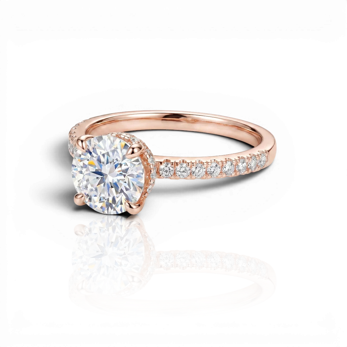 18K Rose Gold Vermeil