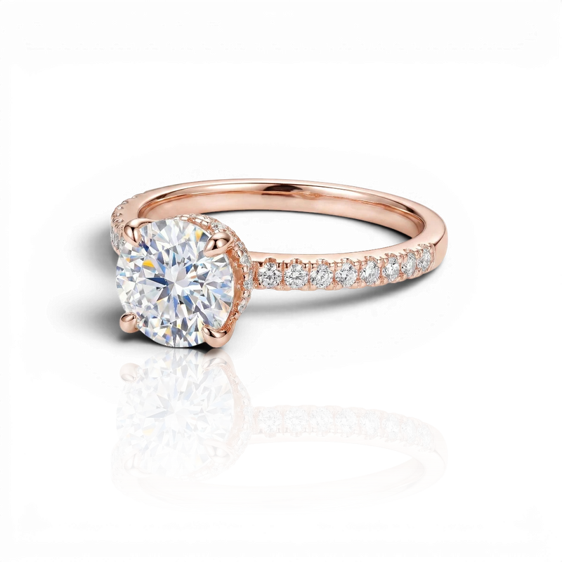 18K Rose Gold Vermeil