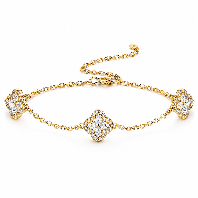 Fleur Lumière Charm Bracelet