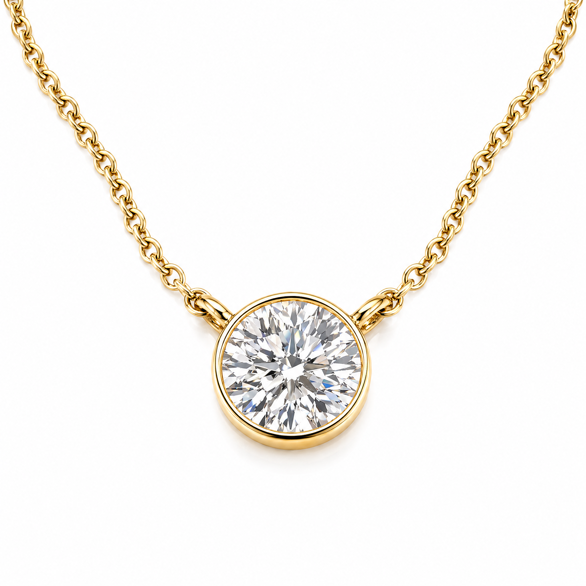 Lumière Solitaire Necklace