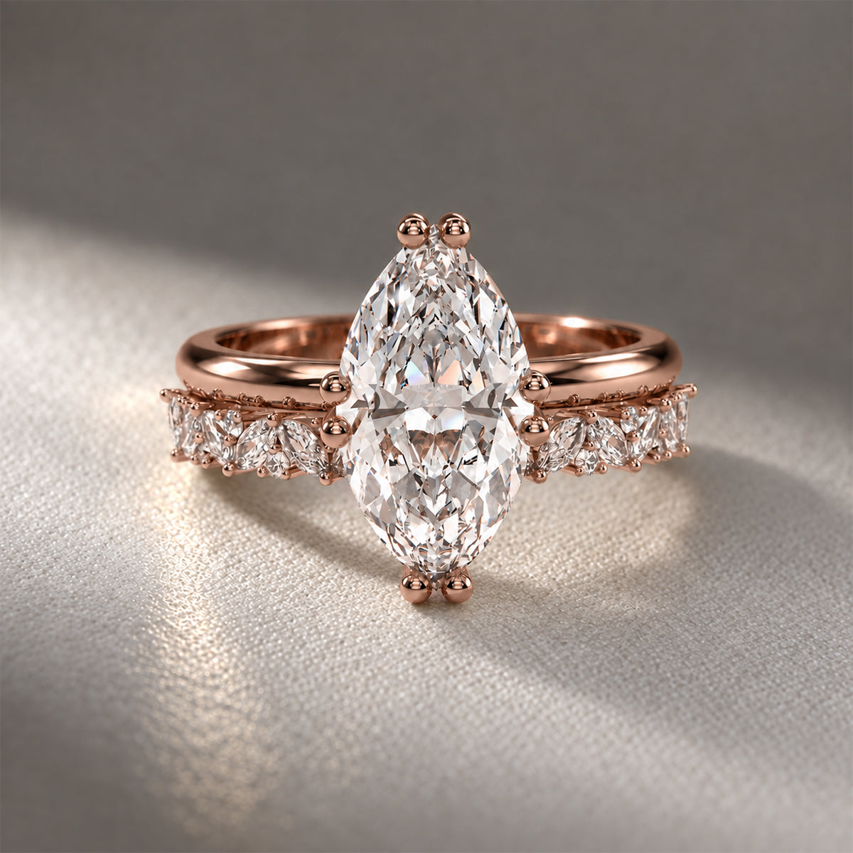 18K Rose Gold Vermeil
