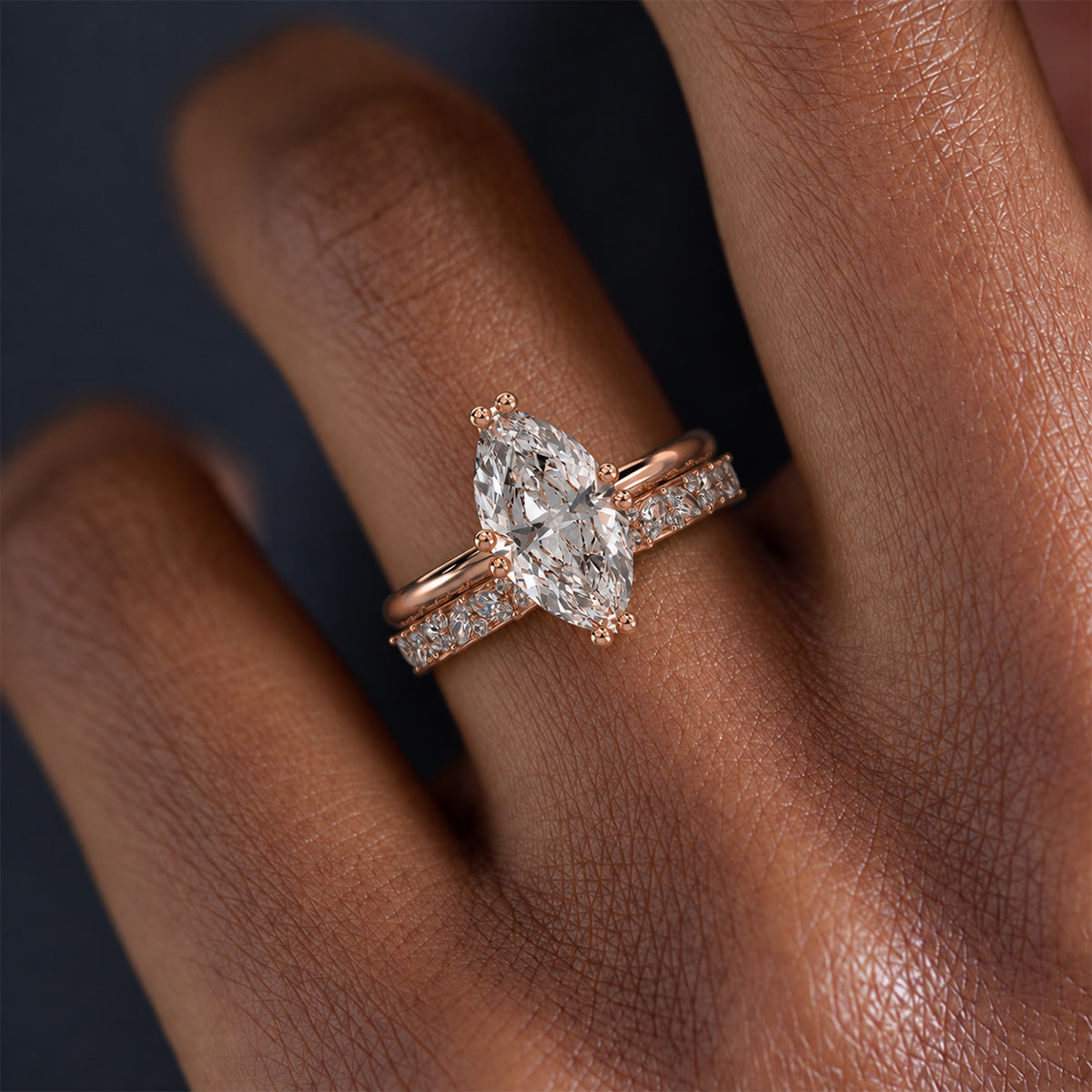 18K Rose Gold Vermeil