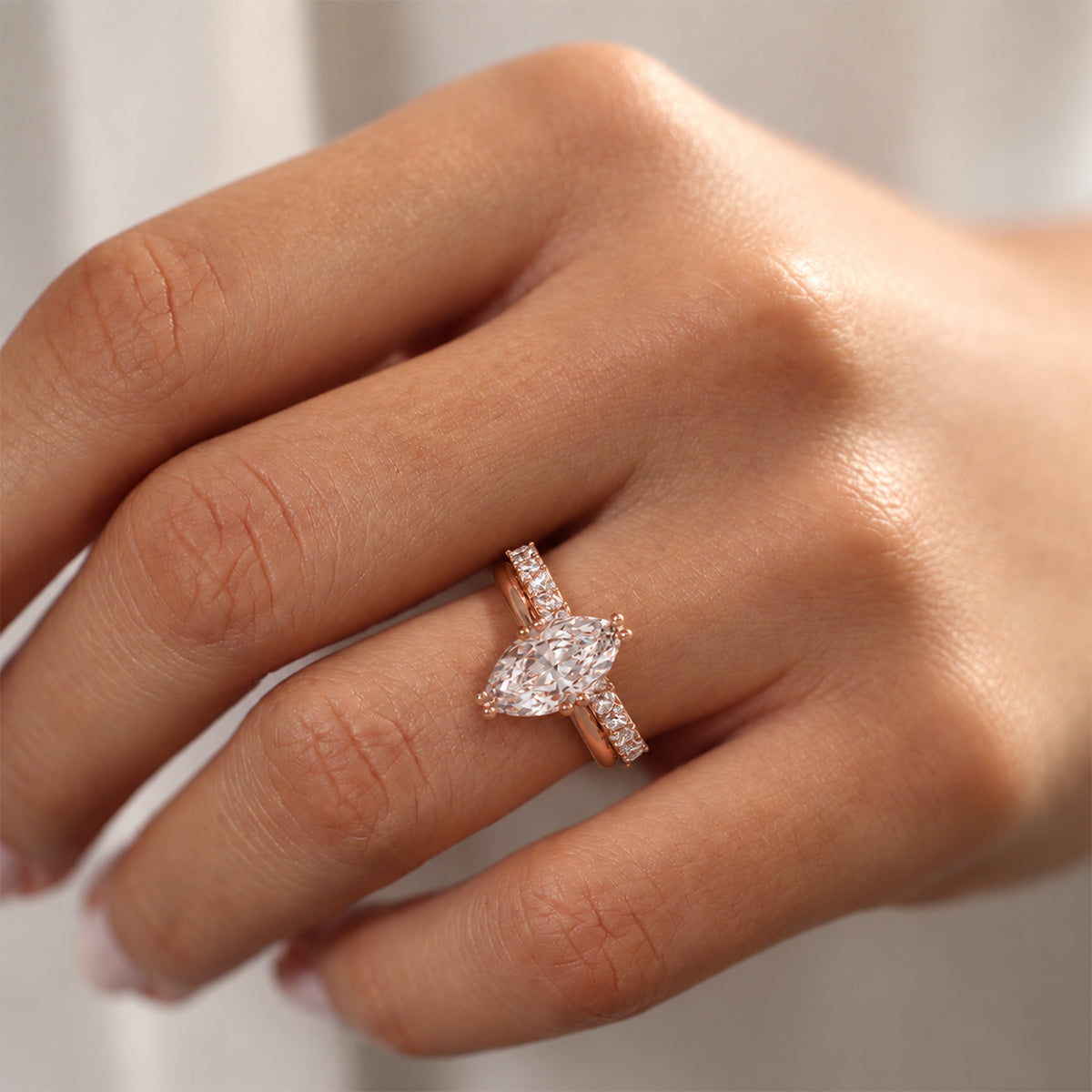 18K Rose Gold Vermeil