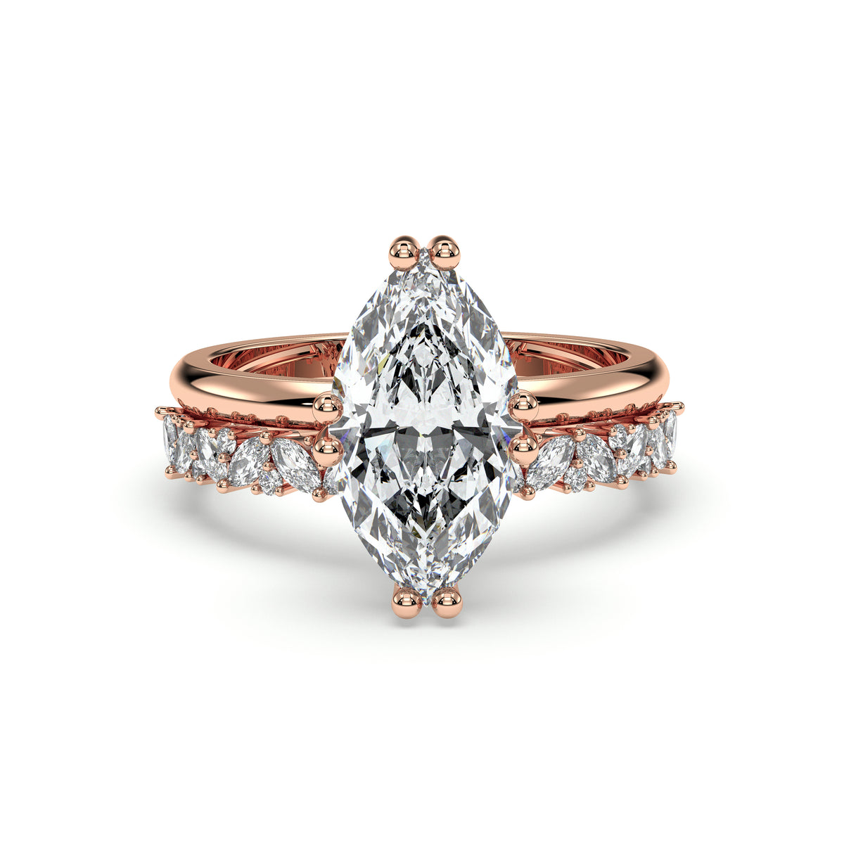 18K Rose Gold Vermeil