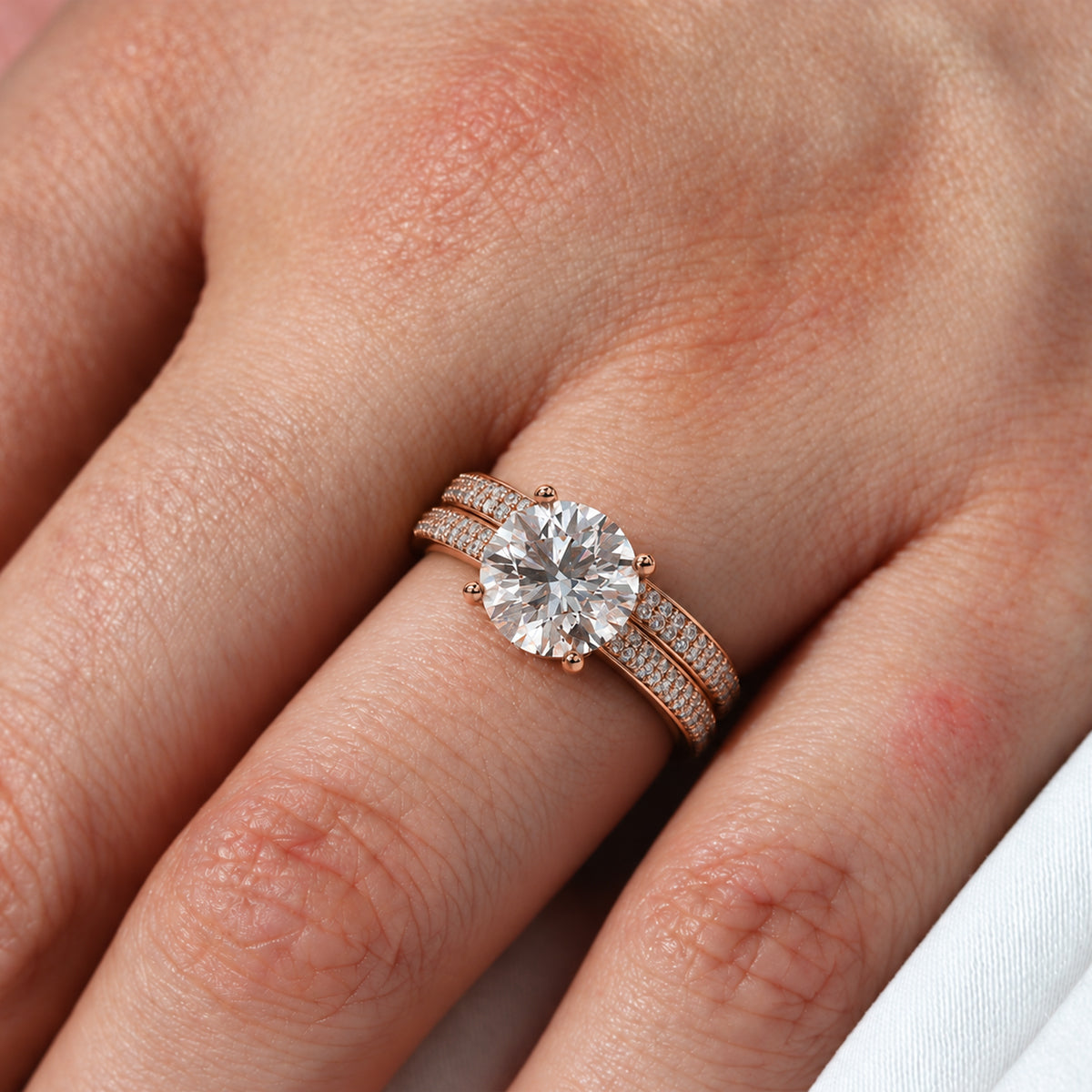 18K Rose Gold Vermeil