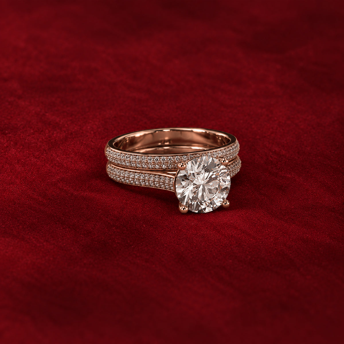 18K Rose Gold Vermeil