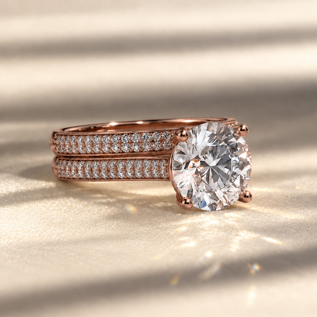 18K Rose Gold Vermeil