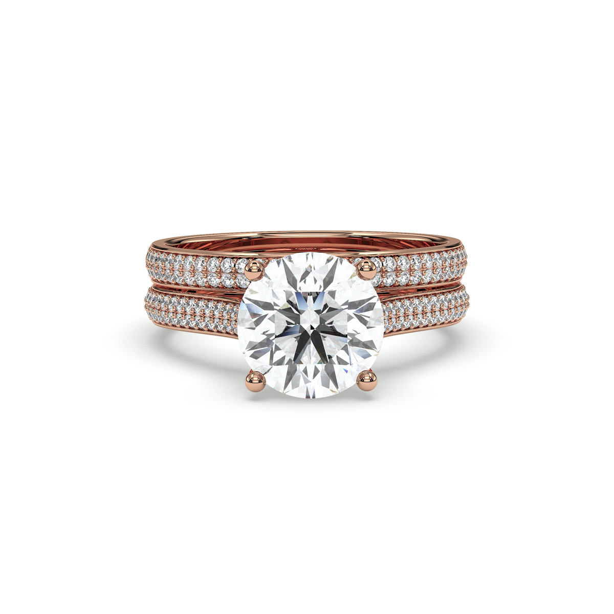 18K Rose Gold Vermeil
