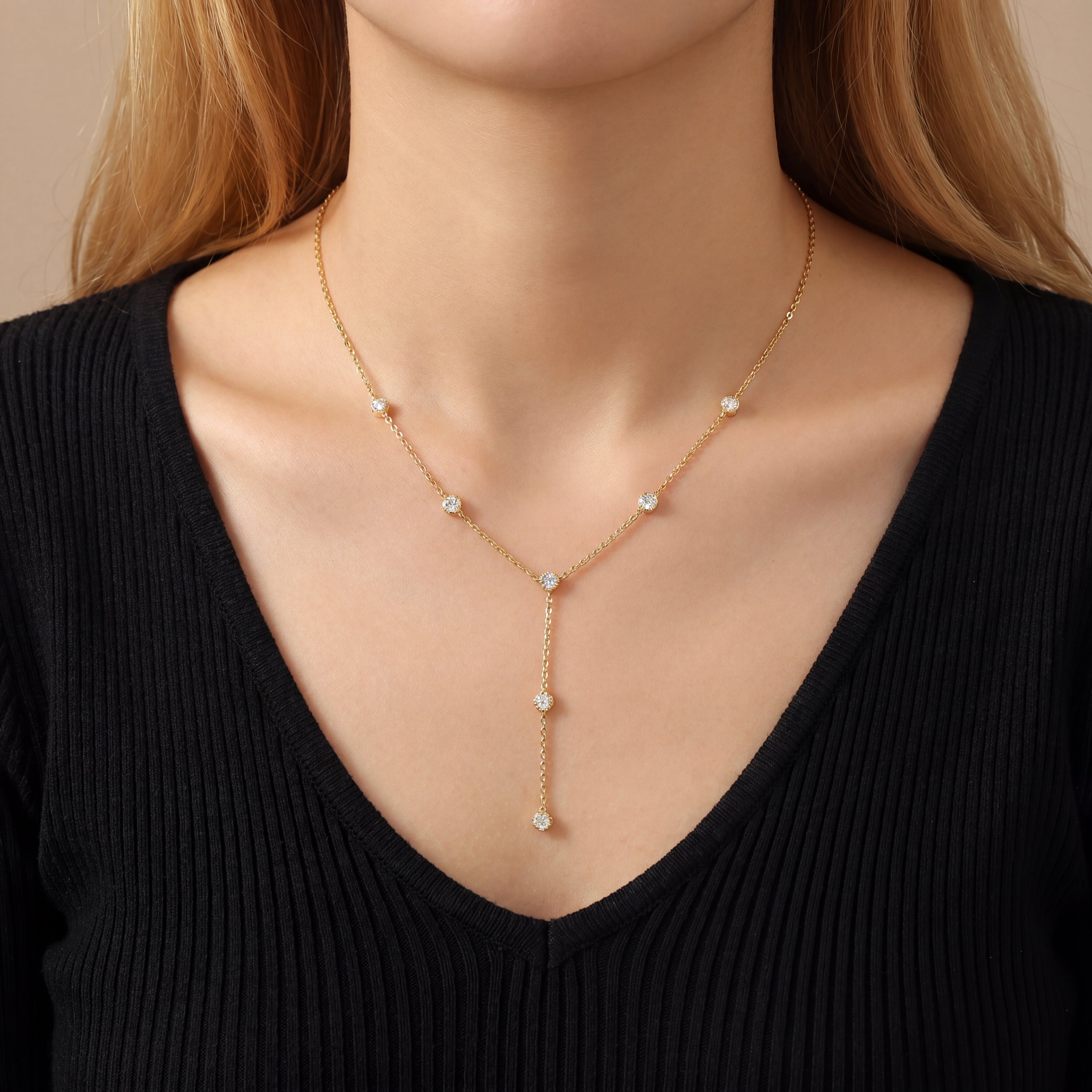 Seraphine Lariat Necklace