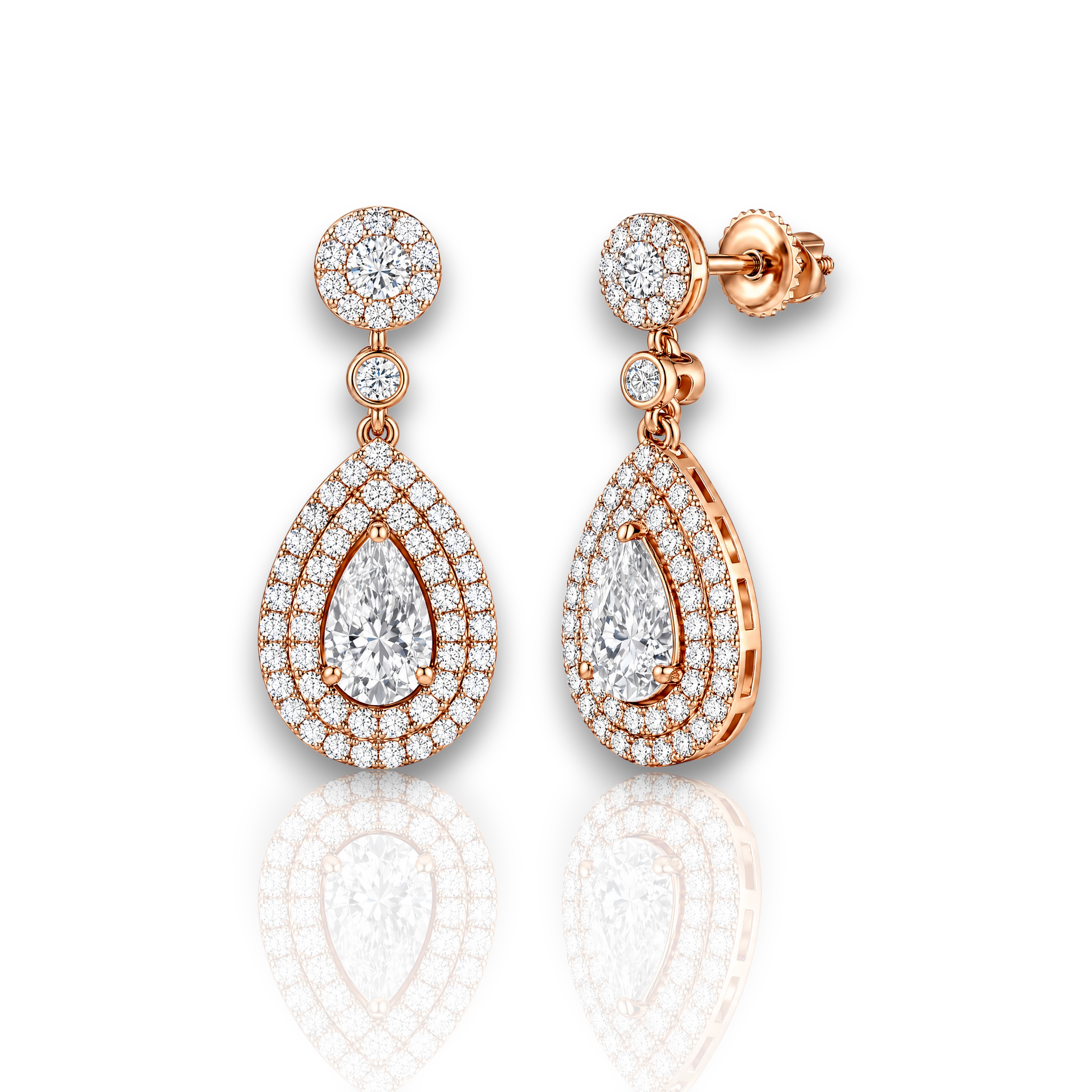 18K Rose Gold Vermeil