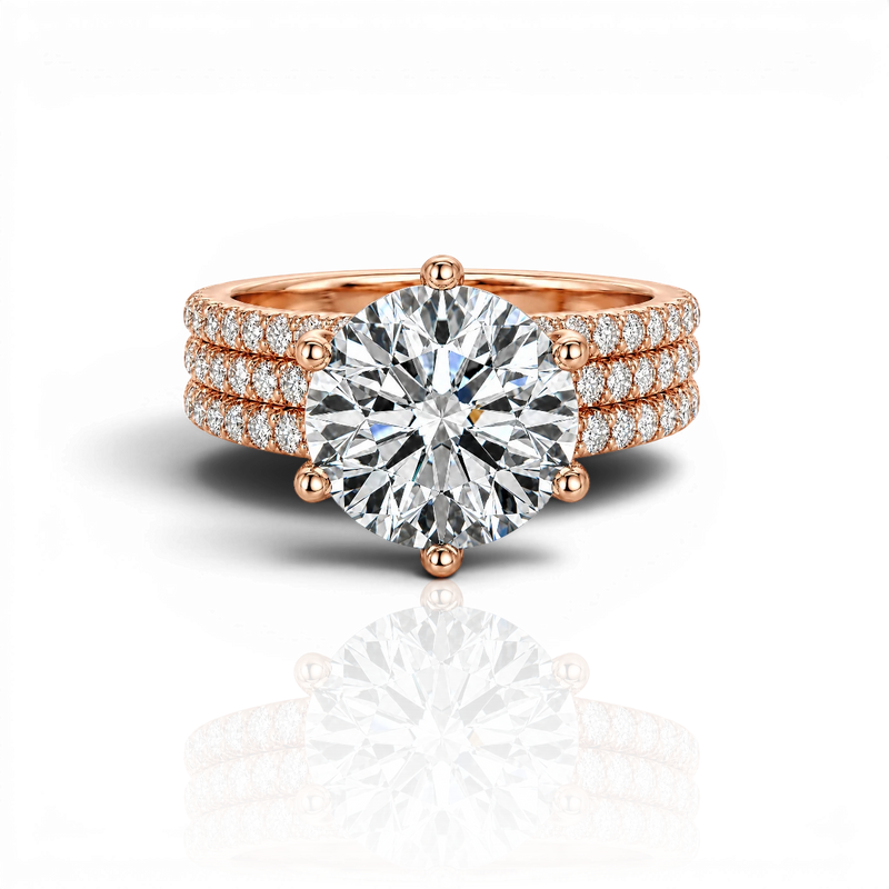 18K Rose Gold Vermeil