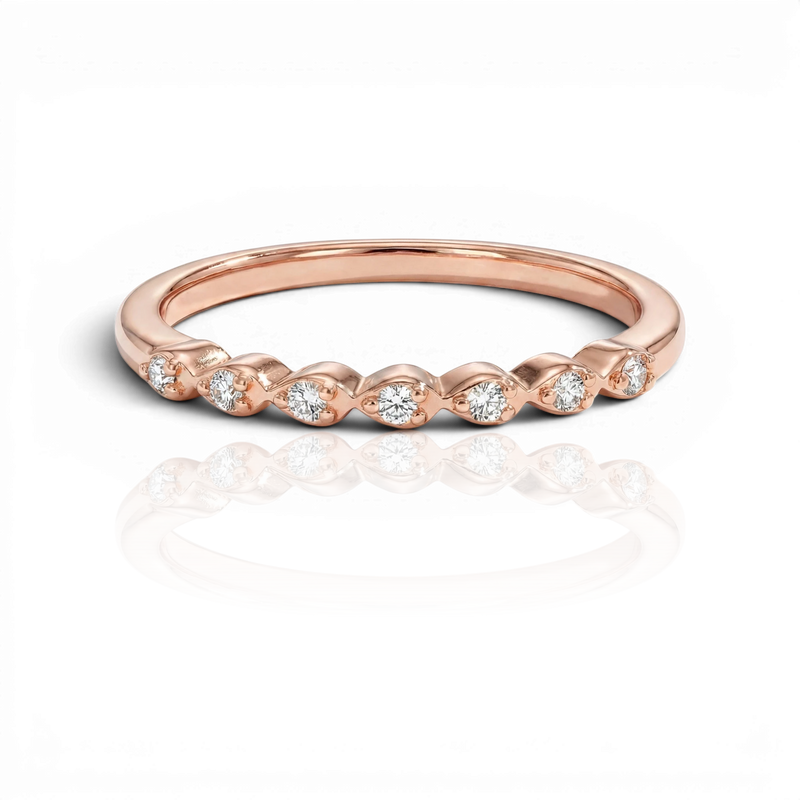 18K Rose Gold Vermeil