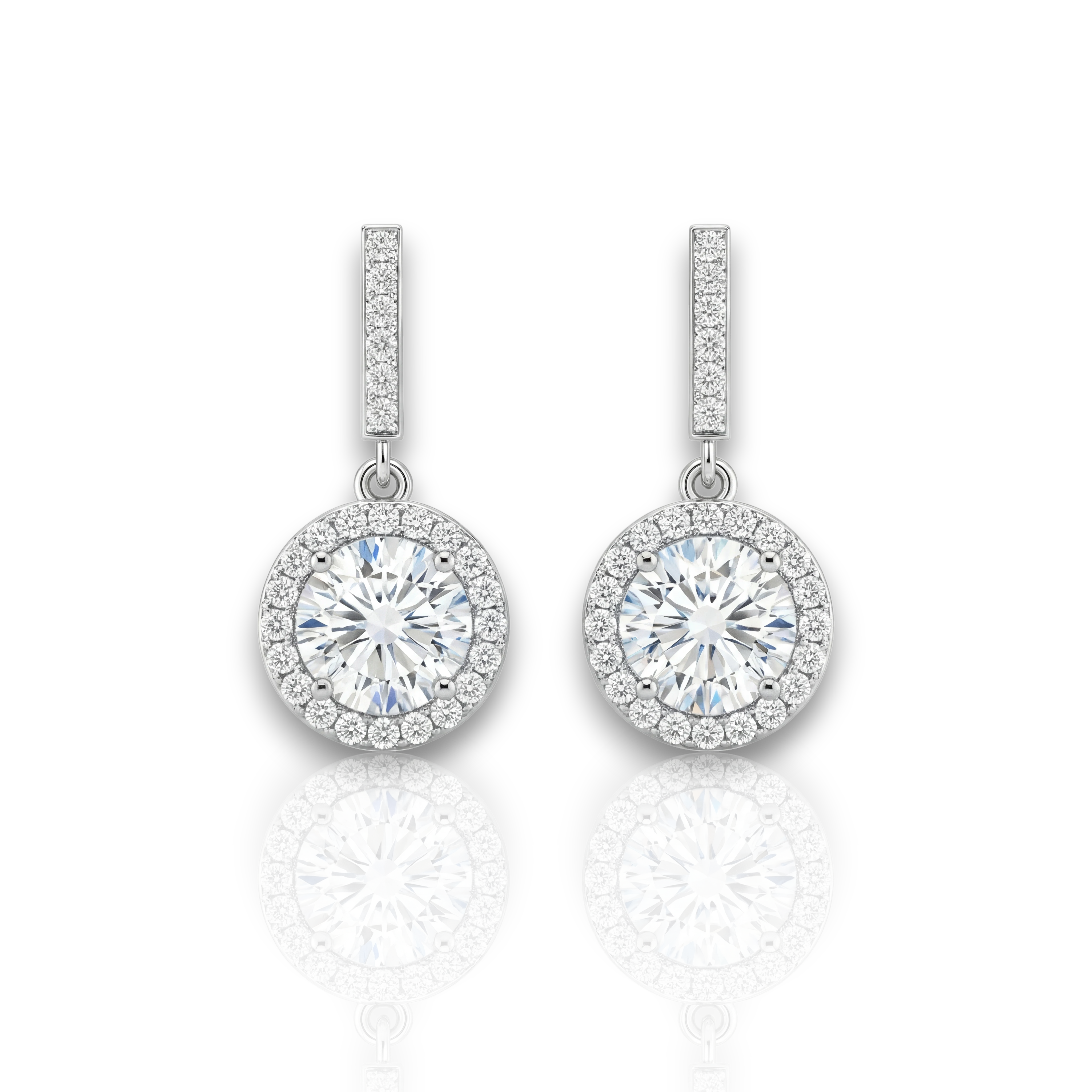 18K White Gold Vermeil