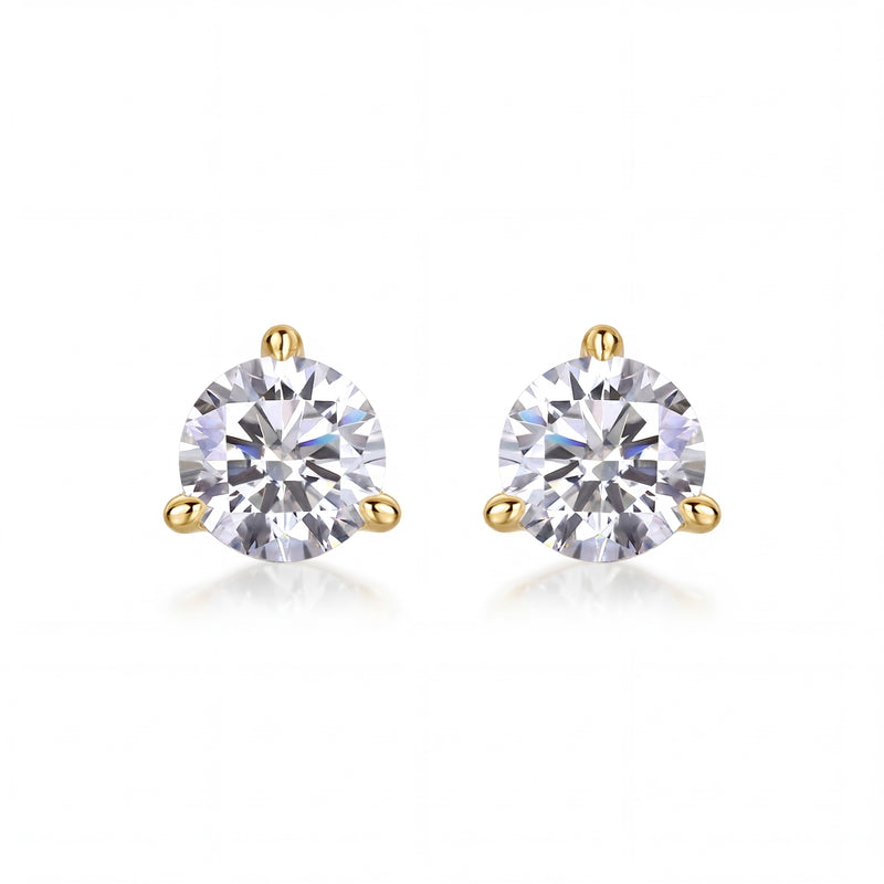 Trilogie Stud Earrings
