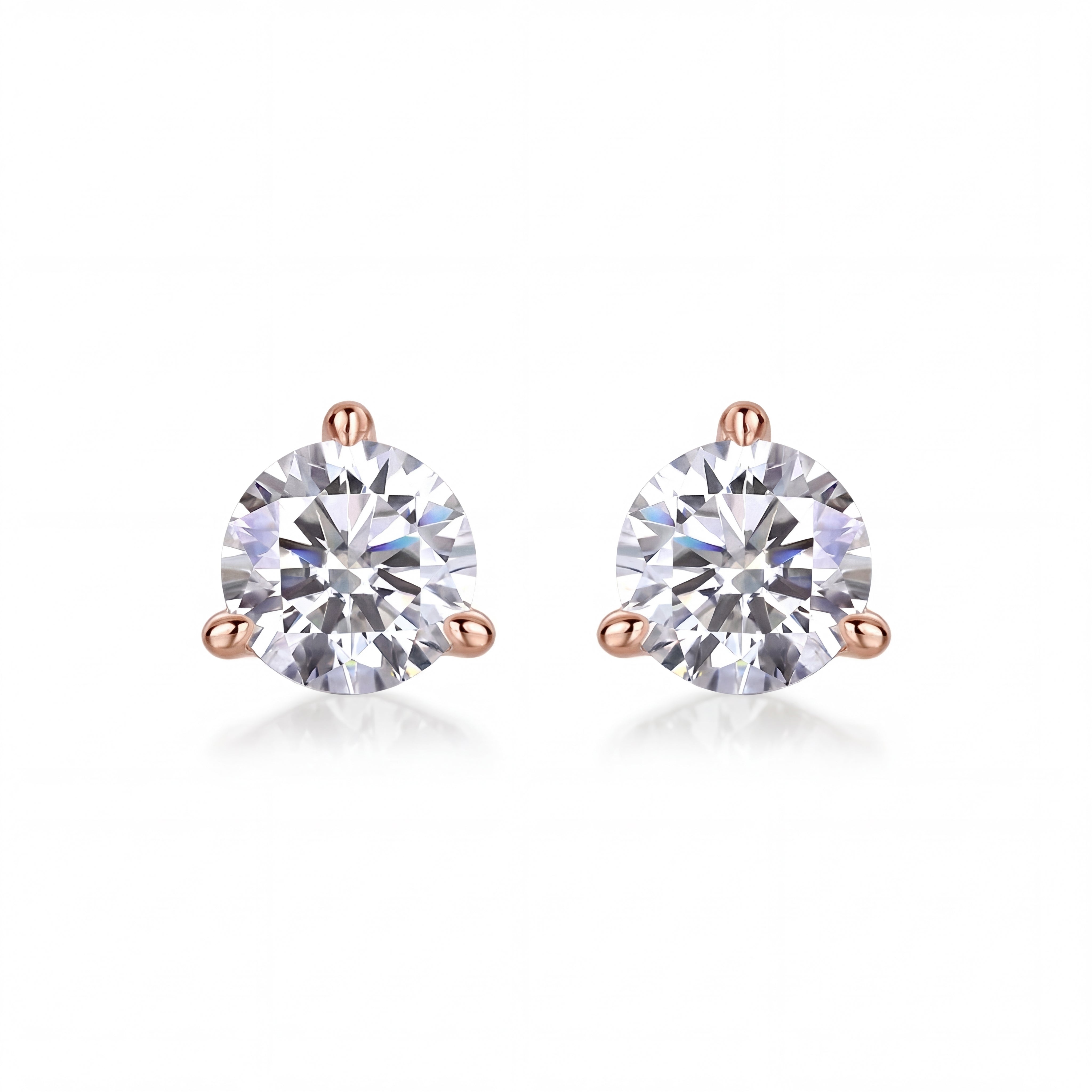 Trilogie Stud Earrings