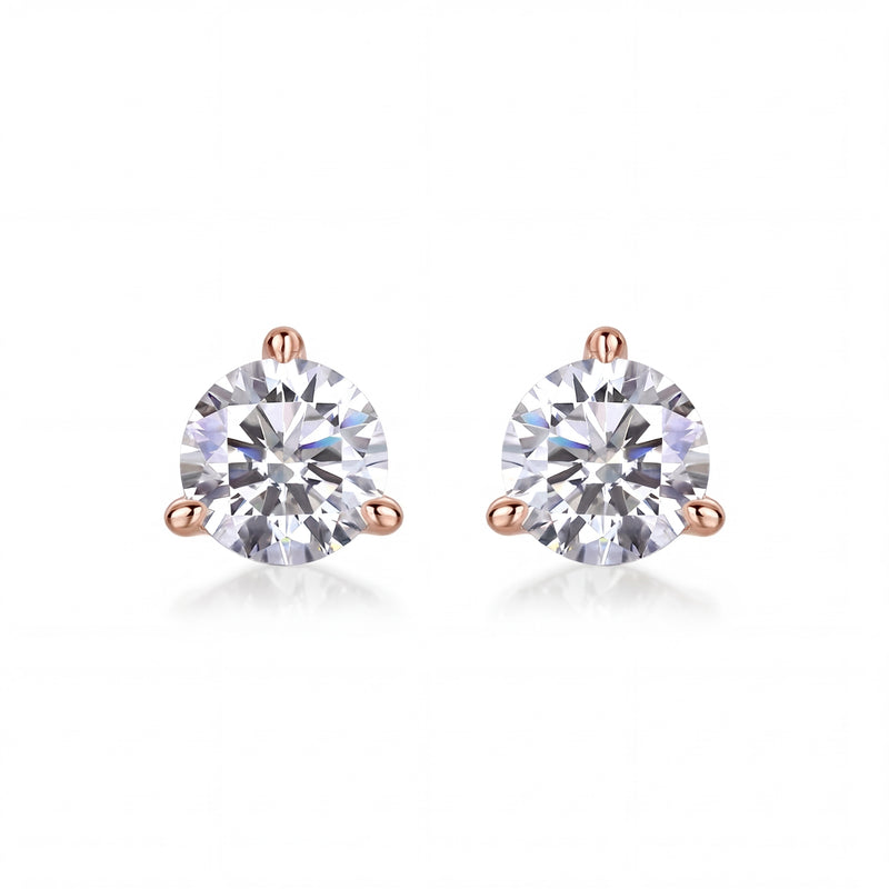 Trilogie Stud Earrings