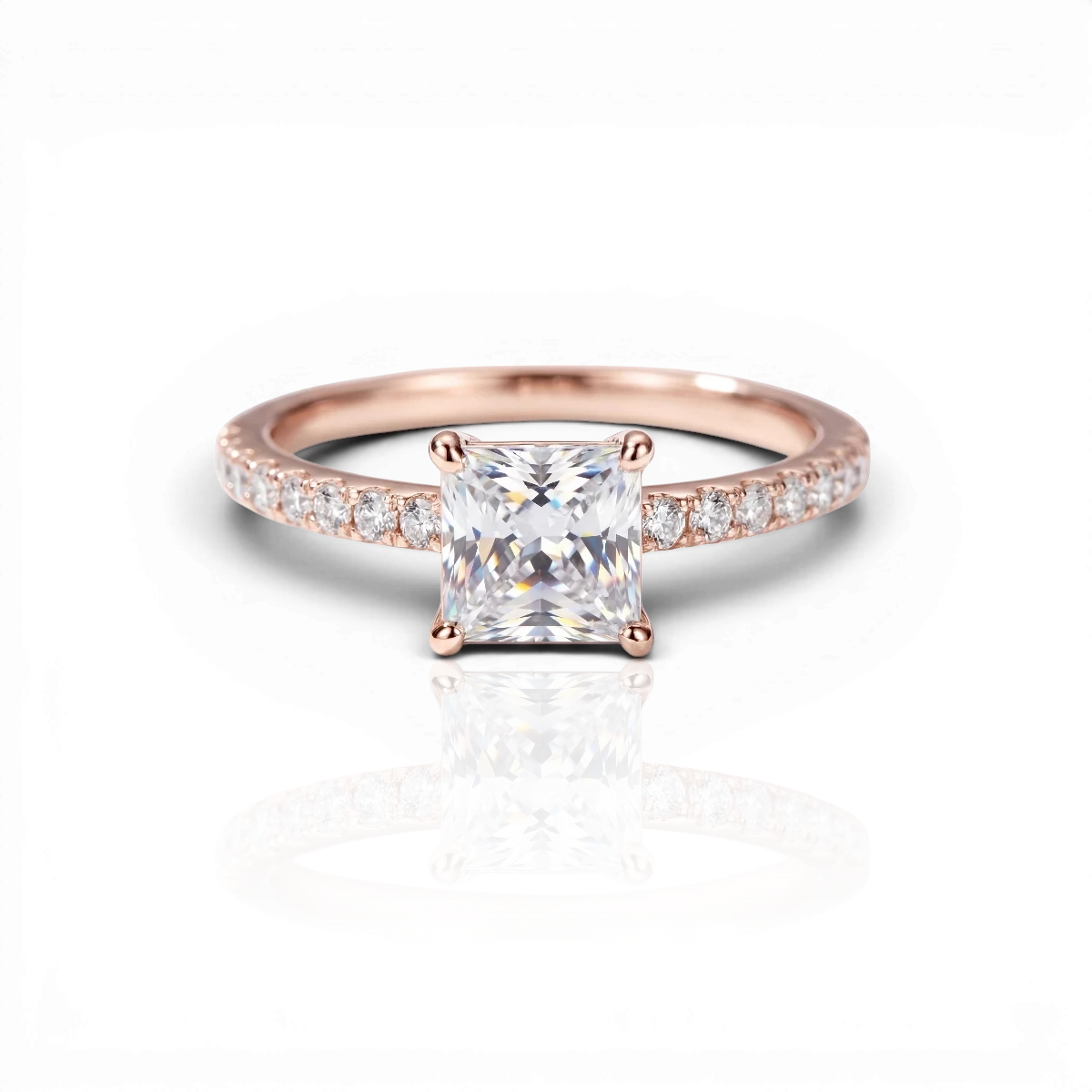 18K Rose Gold Vermeil