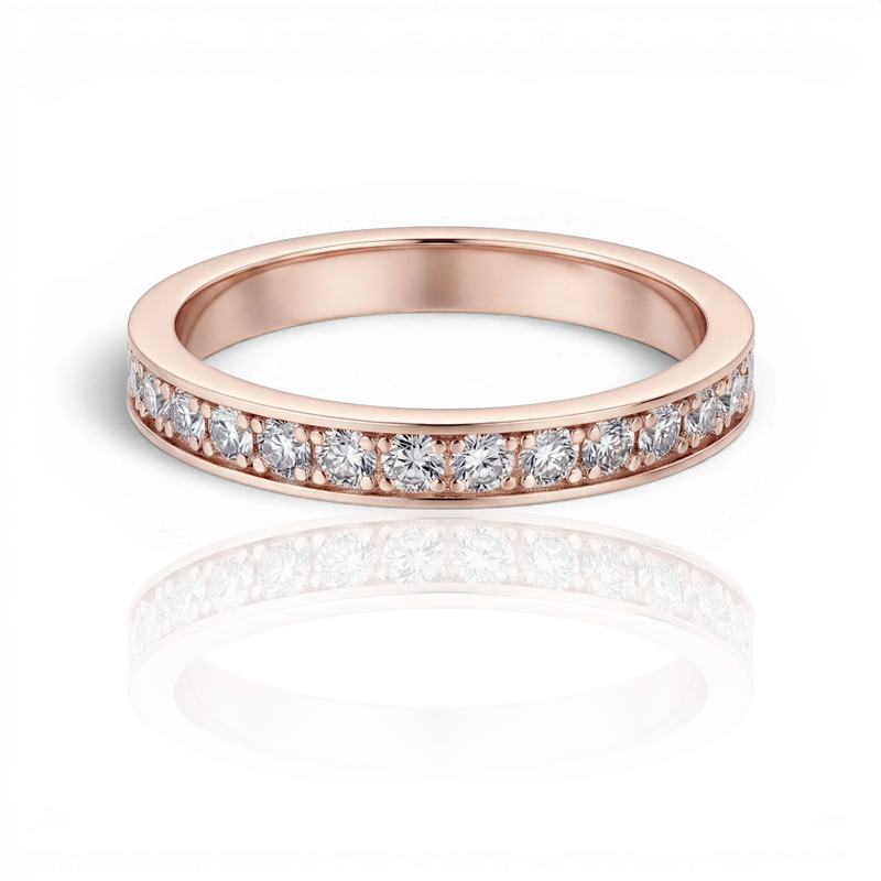 18K Rose Gold Vermeil