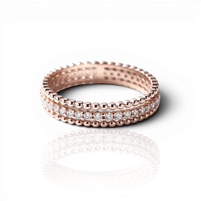 18K Rose Gold Vermeil