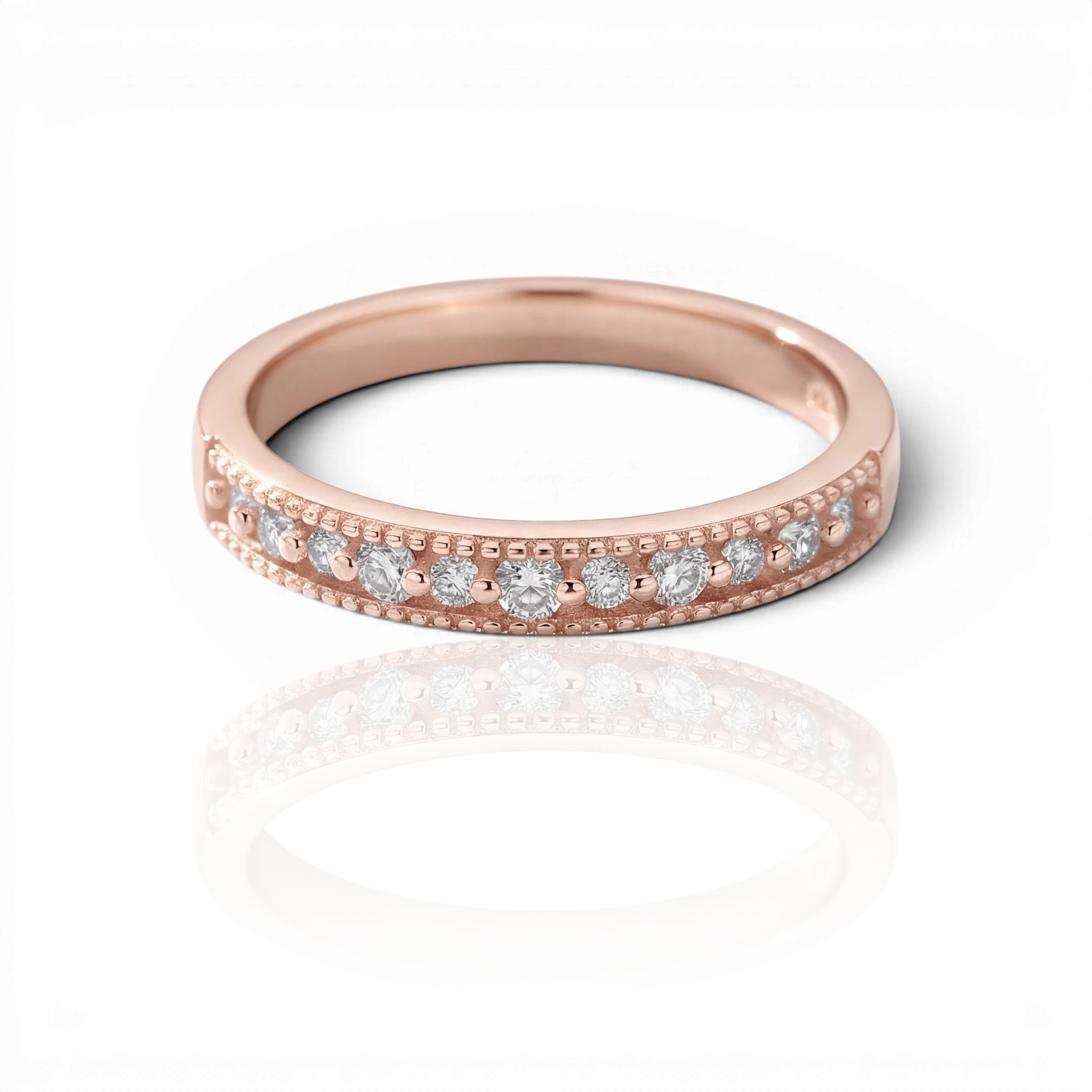 18K Rose Gold Vermeil