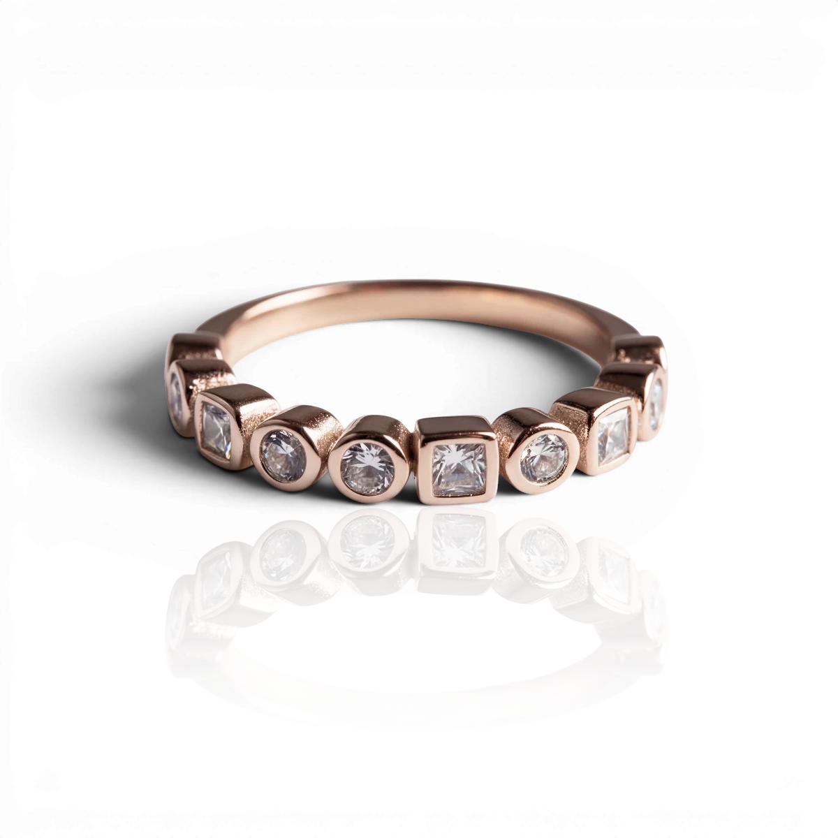 18K Rose Gold Vermeil