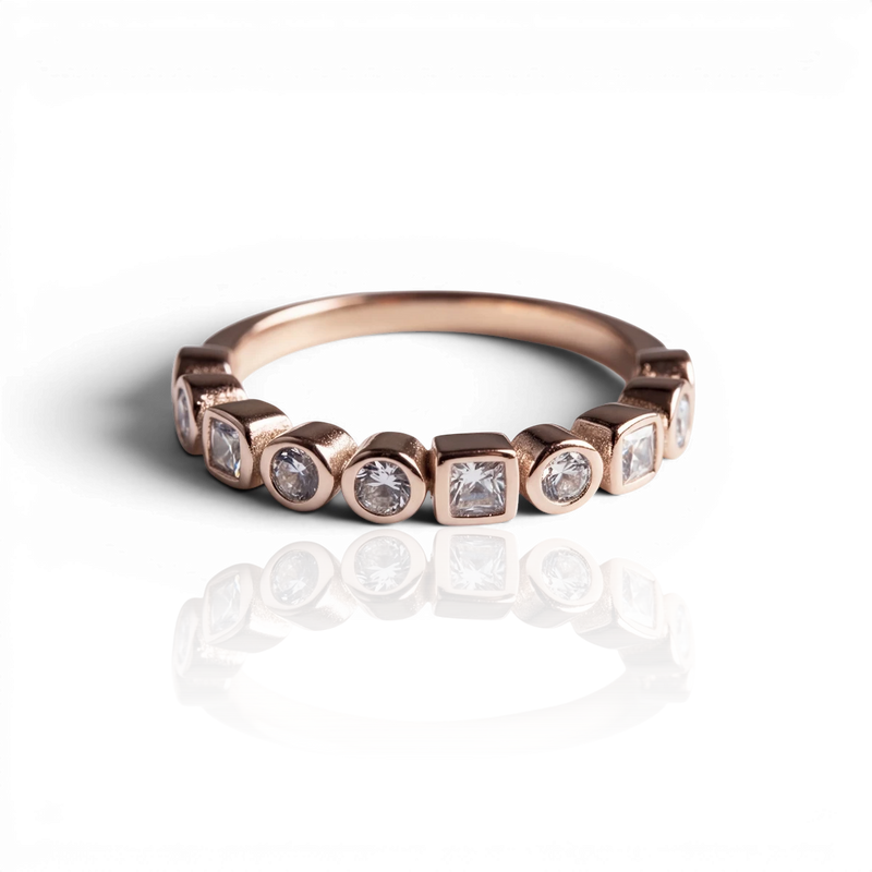 18K Rose Gold Vermeil
