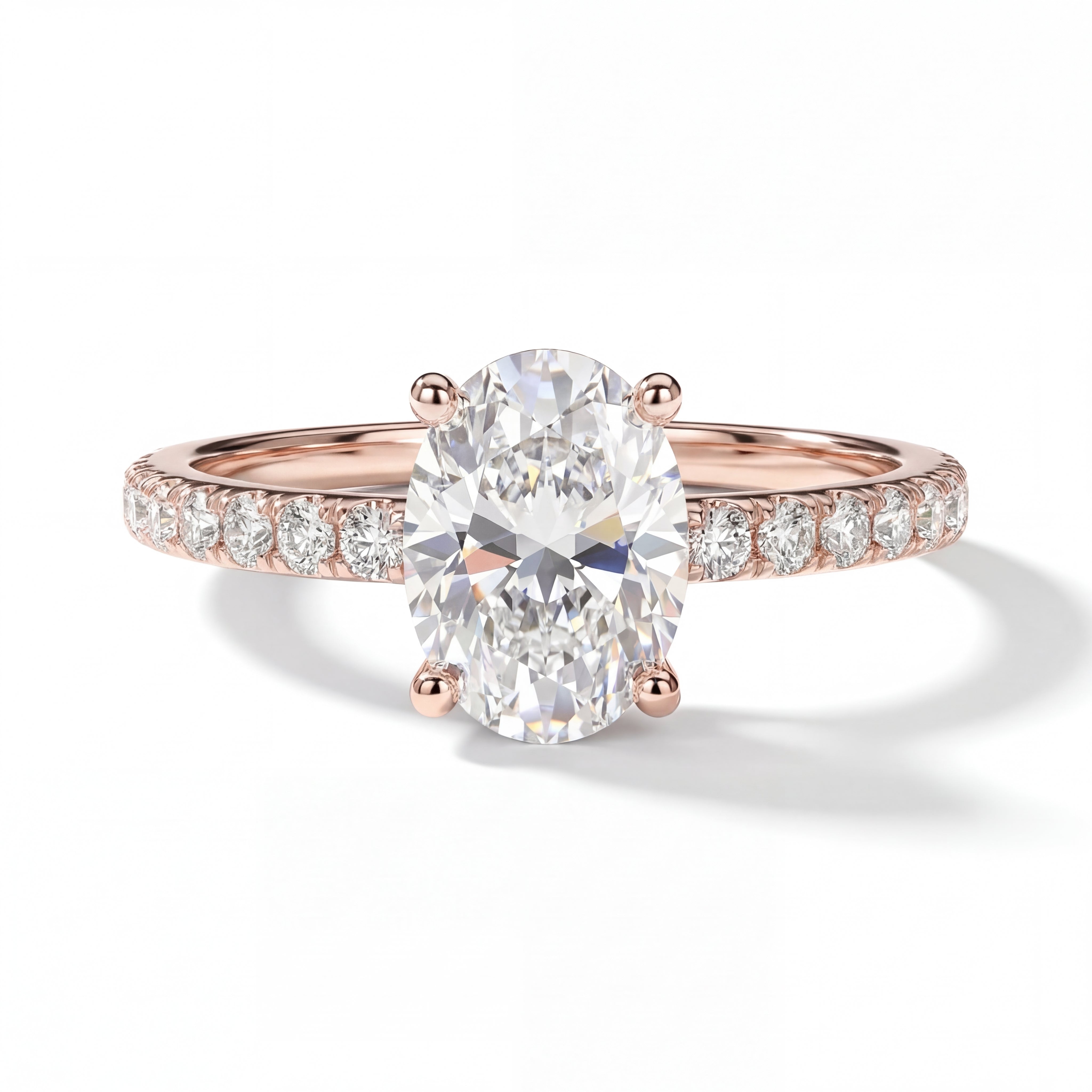 Ovale Discrète Ring
