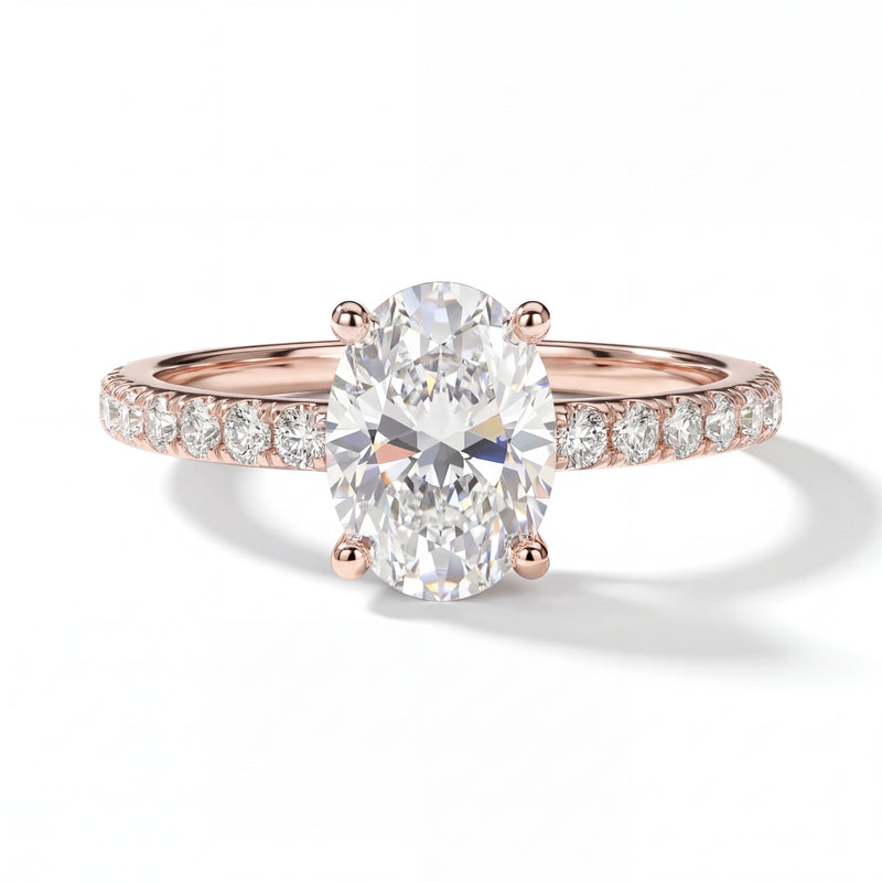 Ovale Discrète Ring