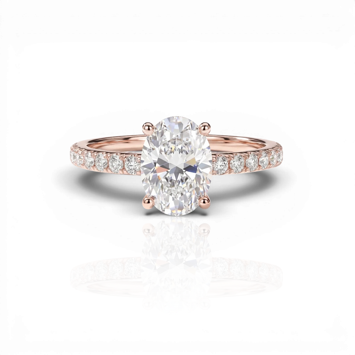 18K Rose Gold Vermeil