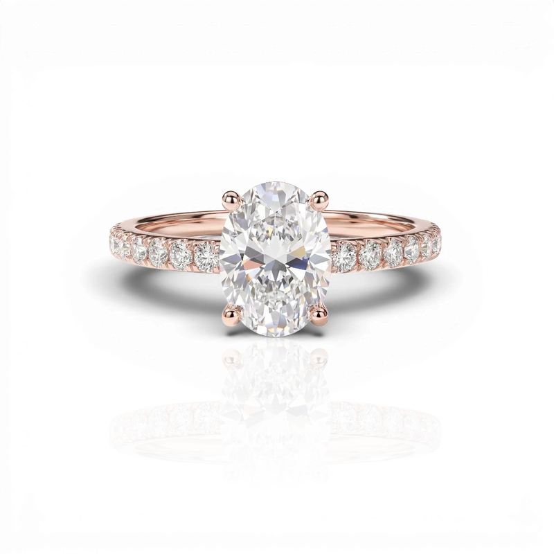 18K Rose Gold Vermeil