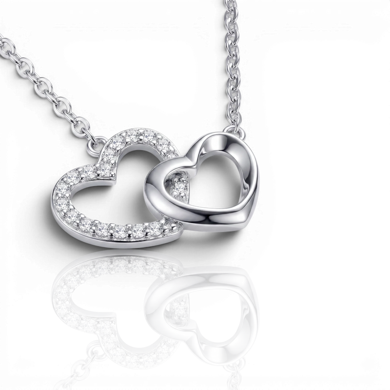18K White Gold Vermeil