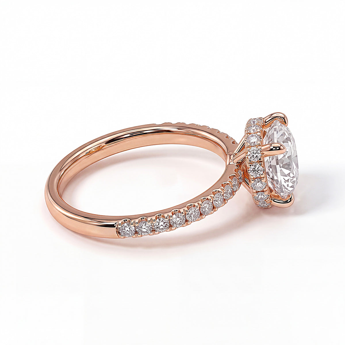18K Rose Gold Vermeil 