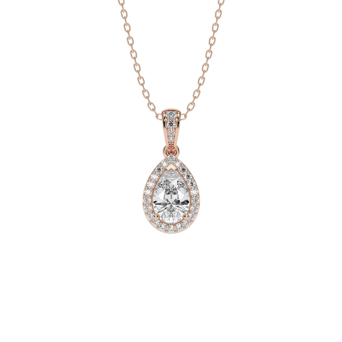 18K Rose Gold Vermeil / 1.00 CARAT