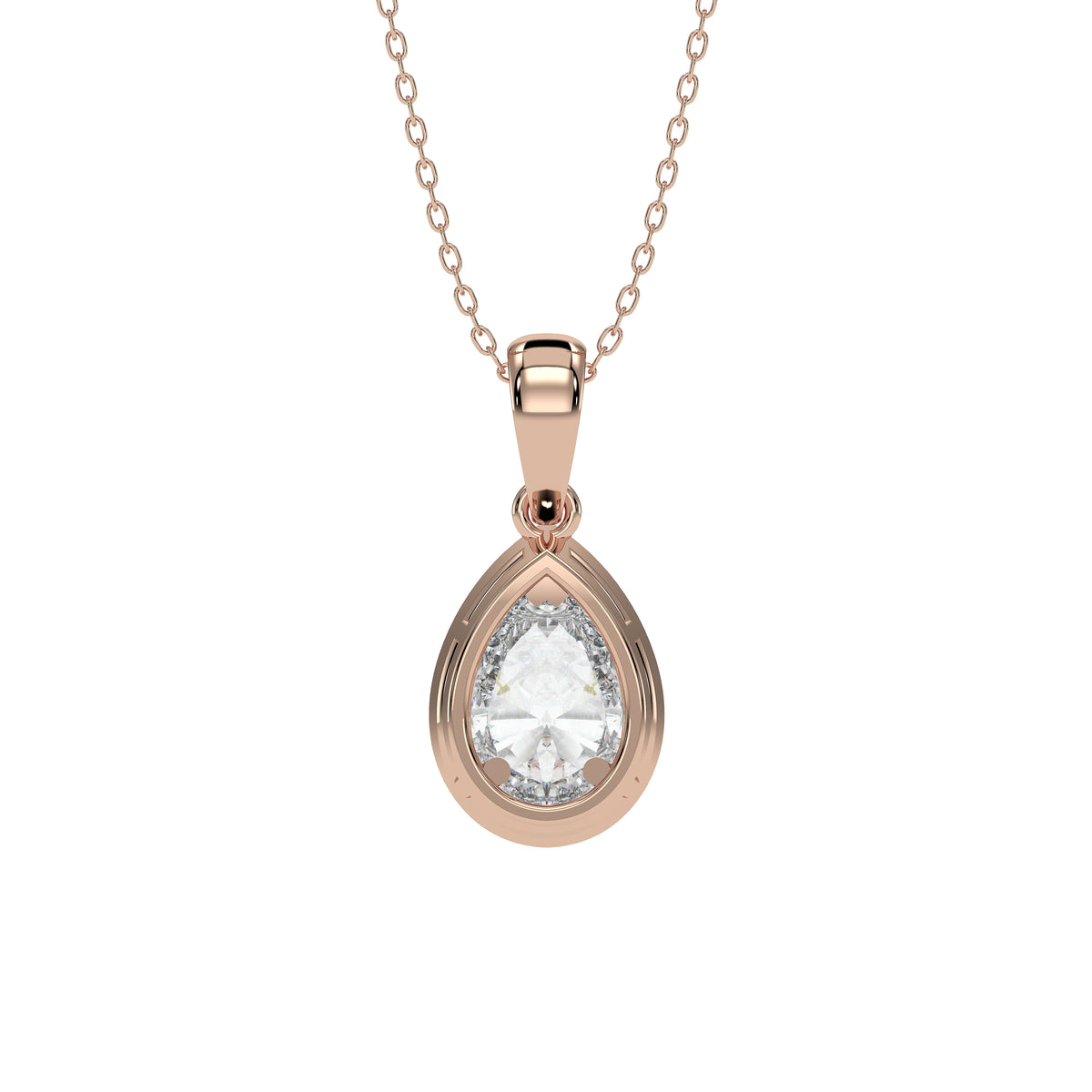 18K Rose Gold Vermeil / 2.00 CARAT