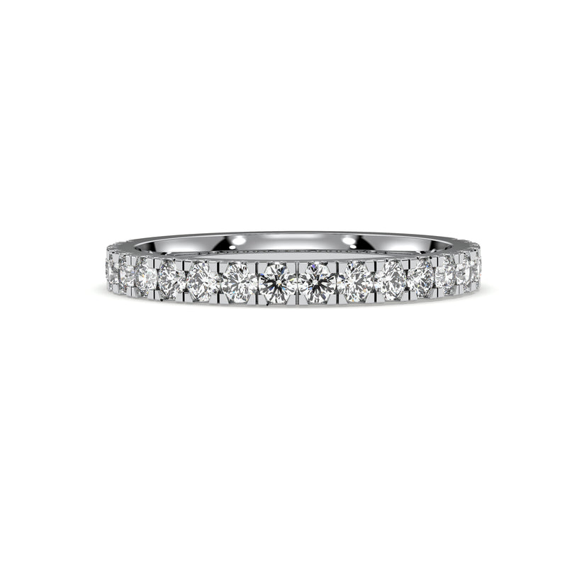 18K White Gold Vermeil