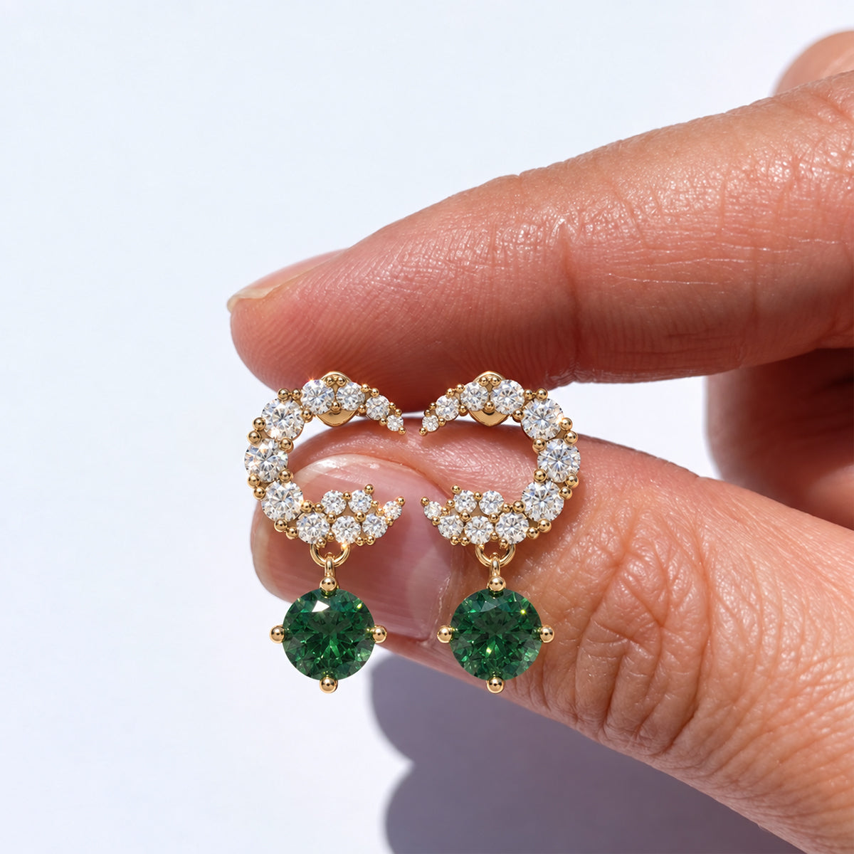 18K Yellow Gold Vermeil / 1.00 CARAT