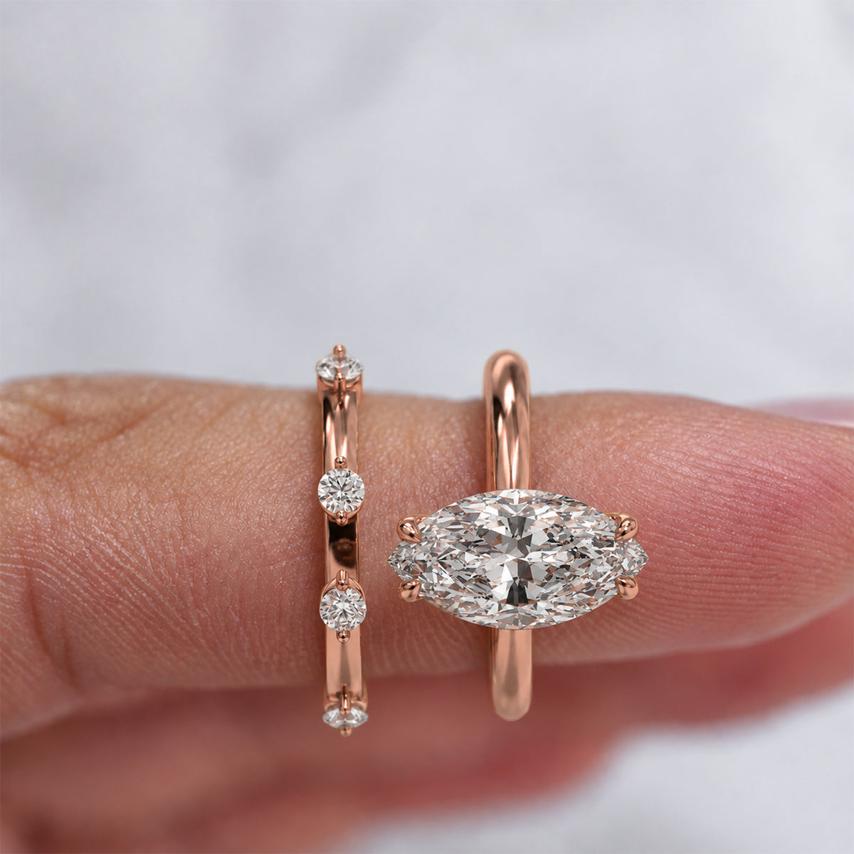 18K Rose Gold Vermeil