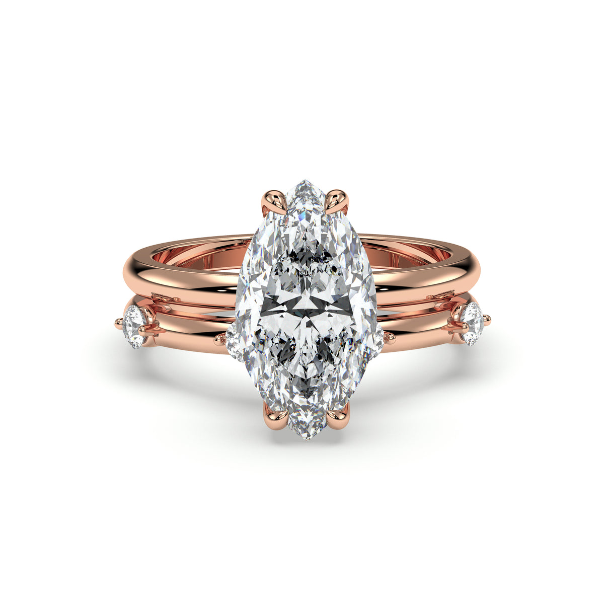 18K Rose Gold Vermeil