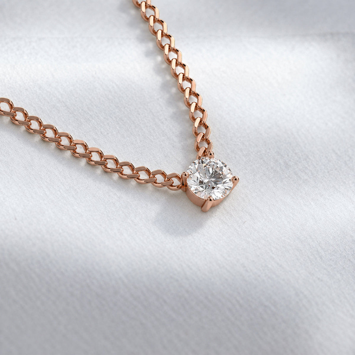 18K Rose Gold Vermeil / 2 CARAT