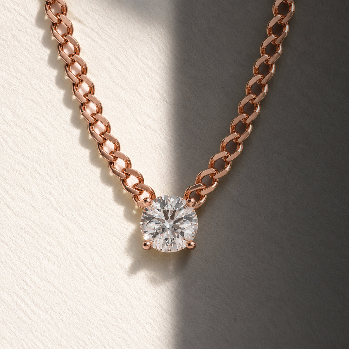 18K Rose Gold Vermeil / 2 CARAT