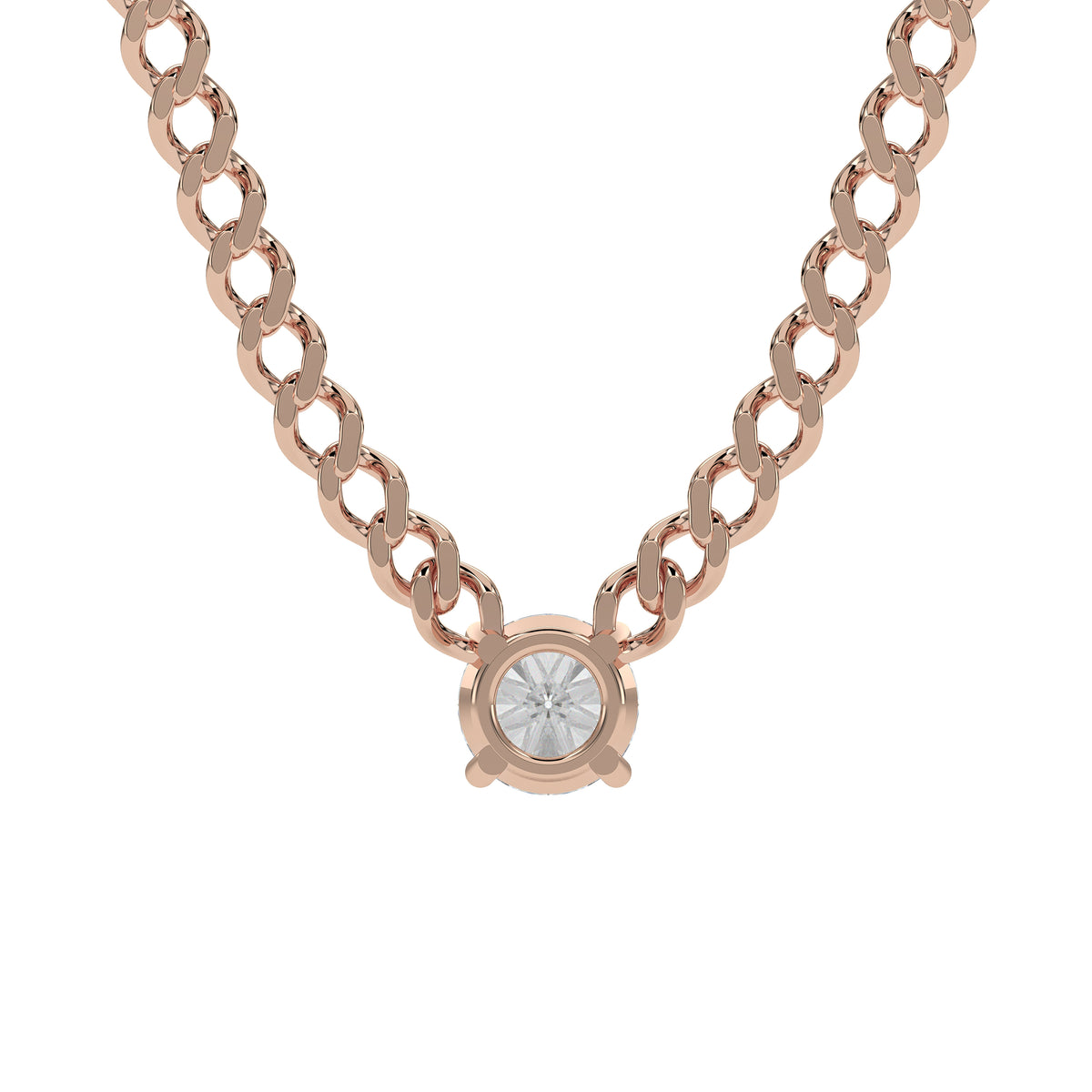 18K Rose Gold Vermeil / 1 CARAT