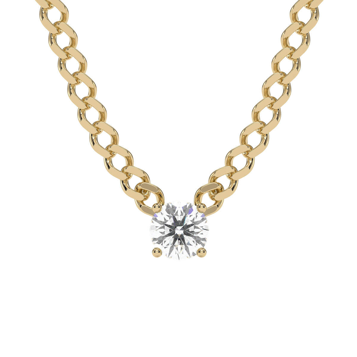 18K Yellow Gold Vermeil / 1 CARAT