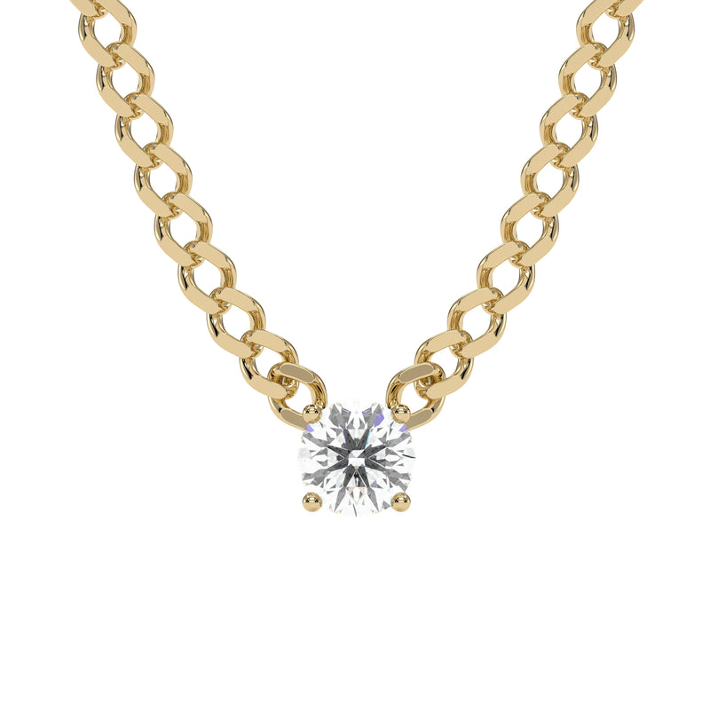 18K Yellow Gold Vermeil / 1 CARAT