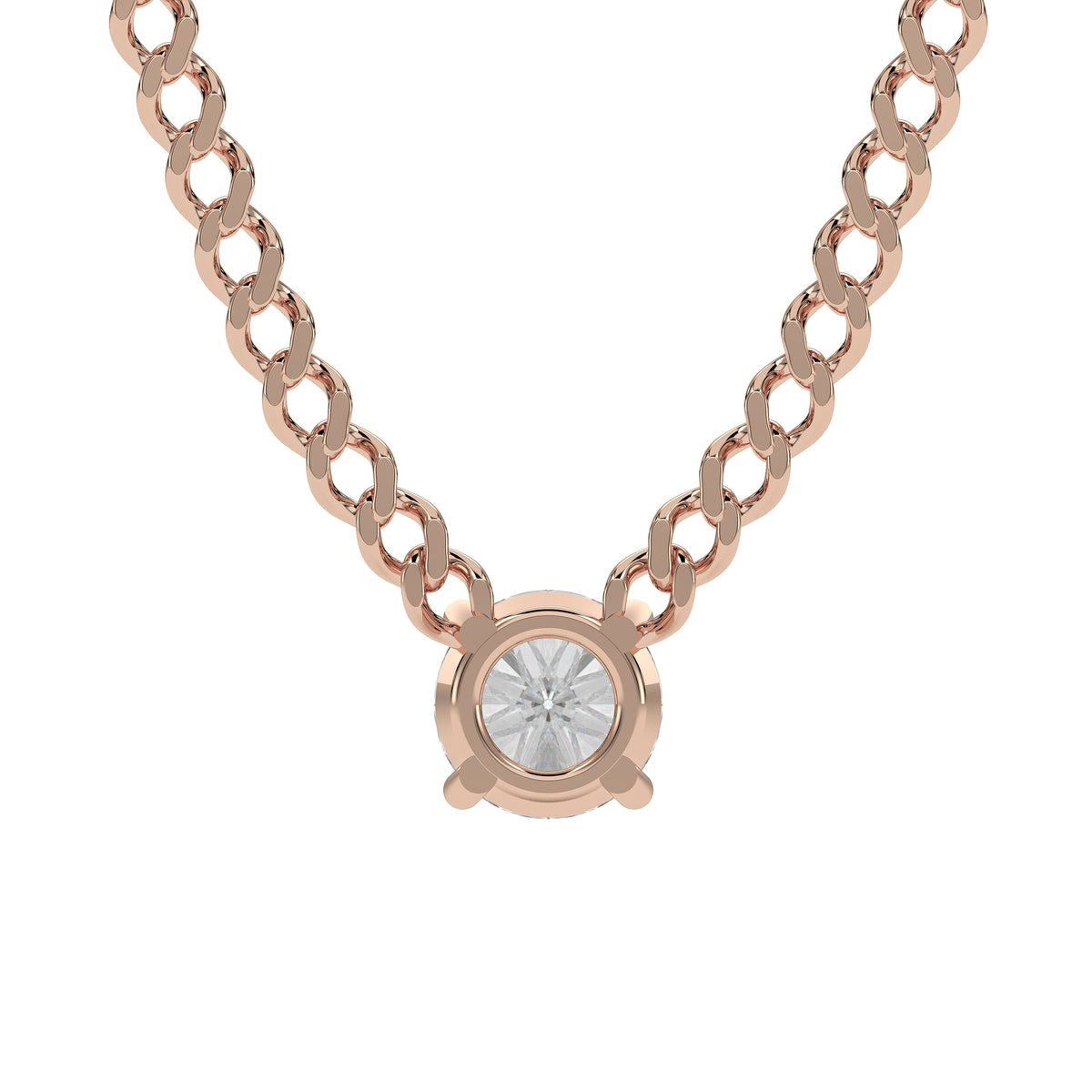 18K Rose Gold Vermeil / 2 CARAT