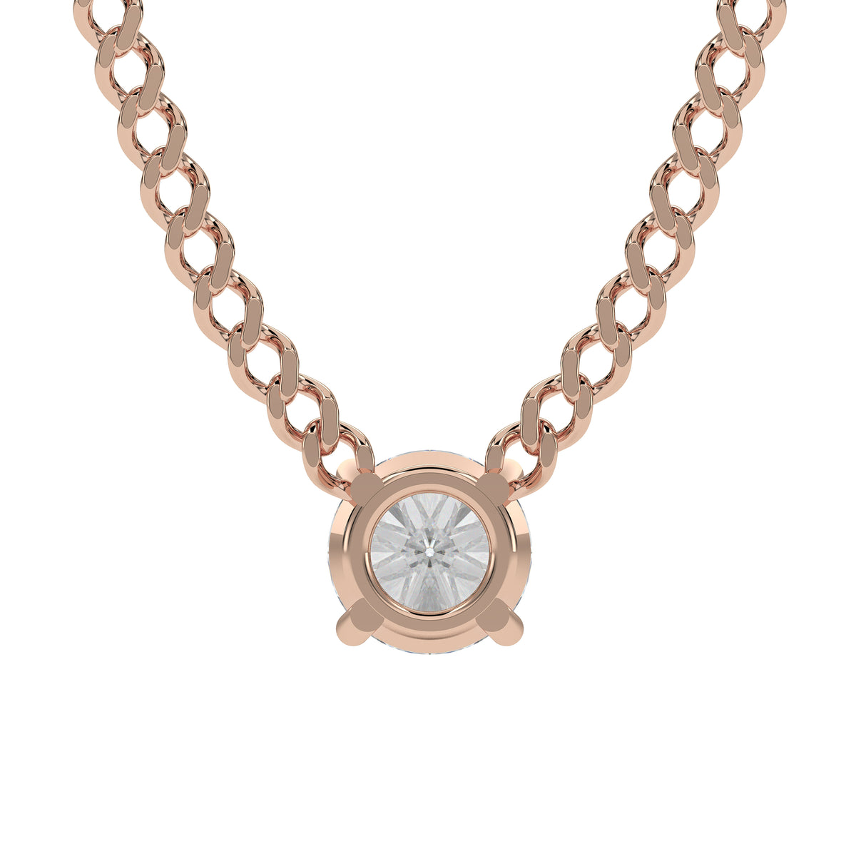 18K Rose Gold Vermeil / 3 CARAT