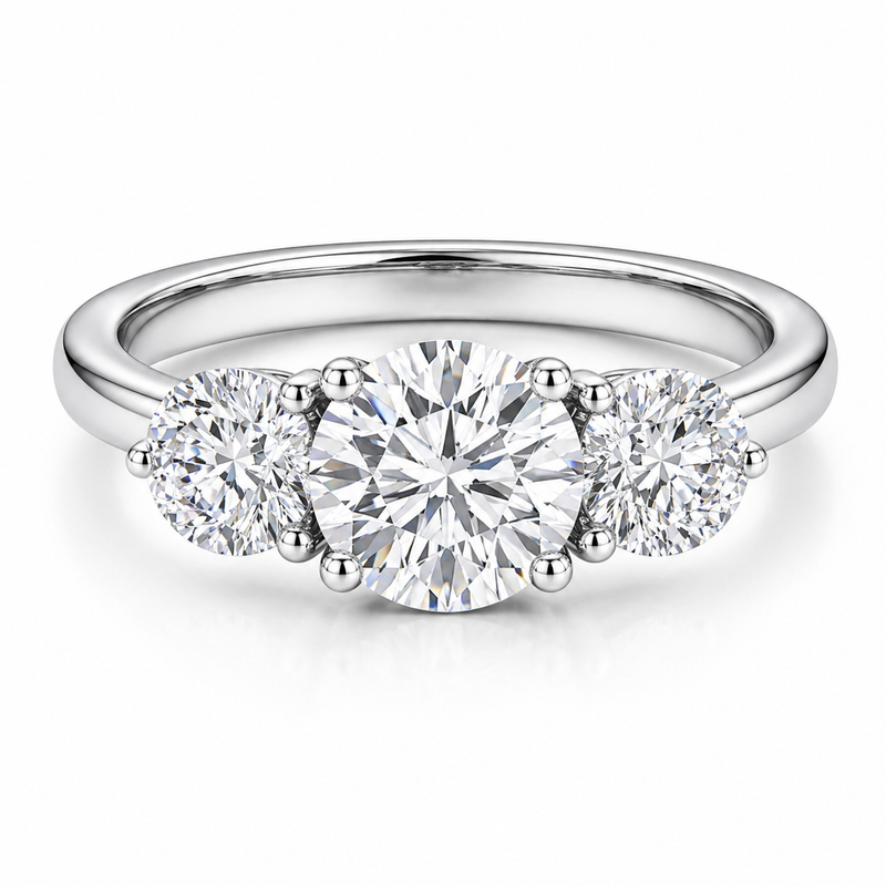 Élan Trinity Oval Ring