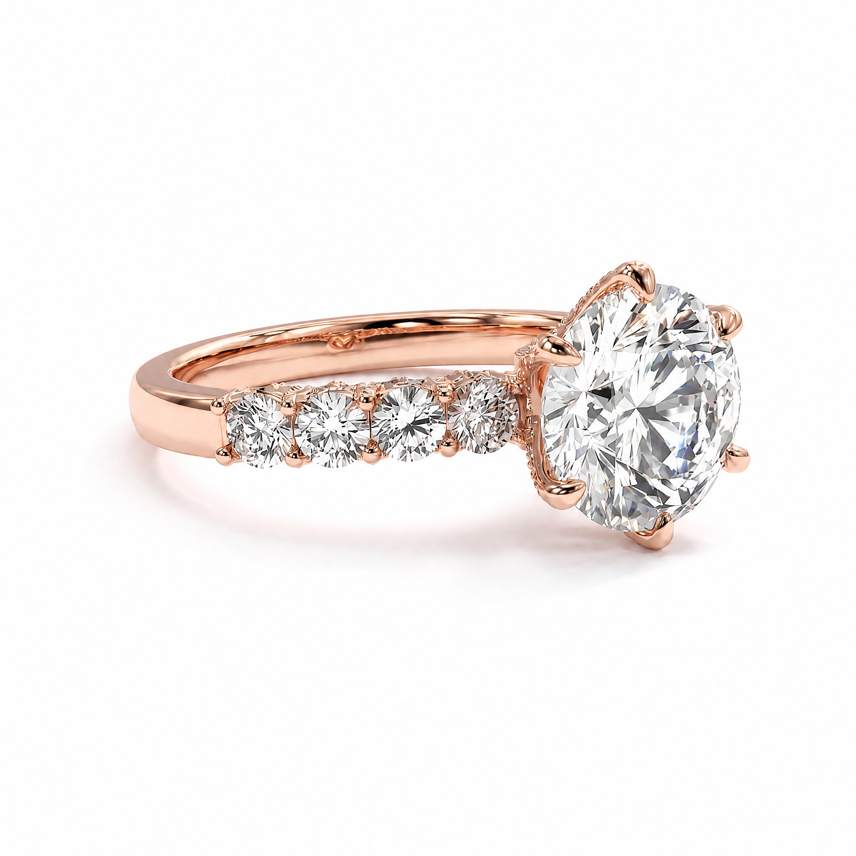18K Rose Gold Vermeil / 5.00 CARAT