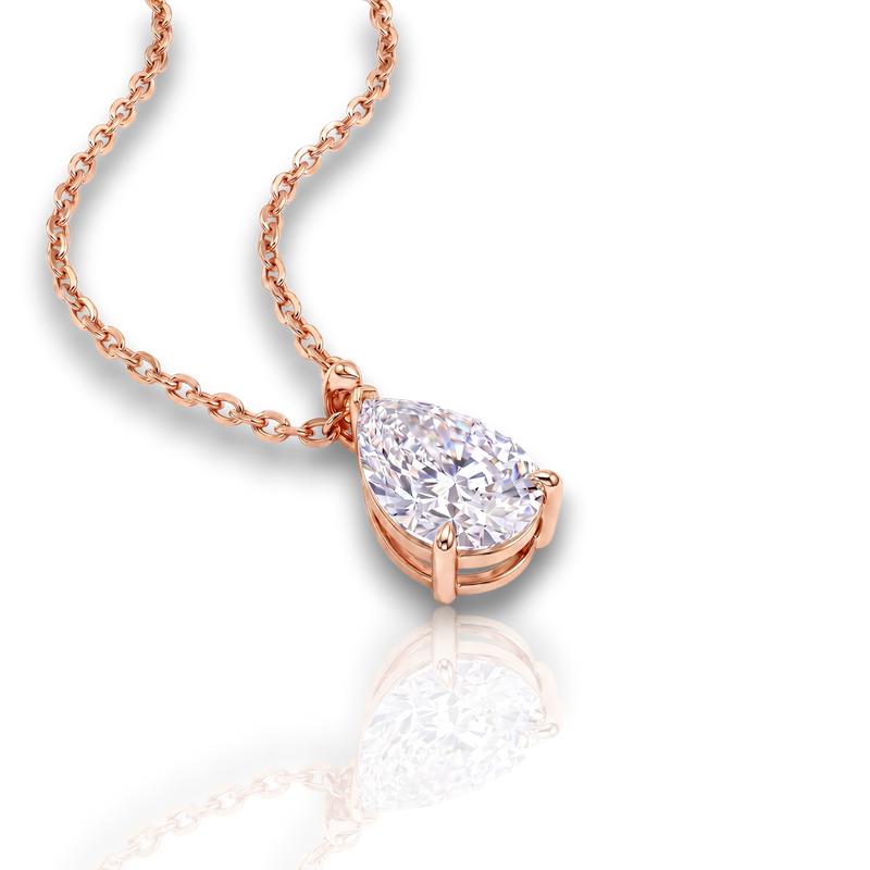 18K Rose Gold Vermeil / 1.00 CARAT