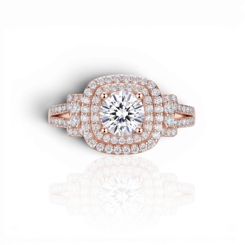 18K Rose Gold Vermeil